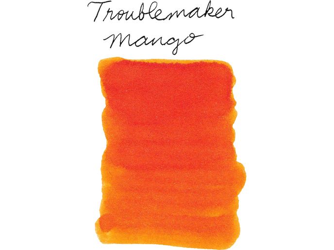Troublemaker Inks - Fountain Pen Standard Ink (60mL) - Mango - Image 2