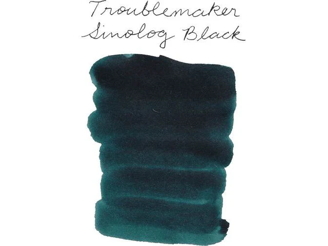 Troublemaker Inks - Fountain Pen Standard Ink (60mL) - Sinulog Black - Image 2