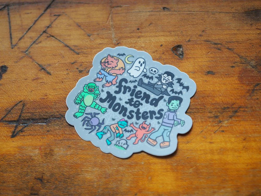 Turtle's Soup - Vinyl Sticker - Friend to Monsters