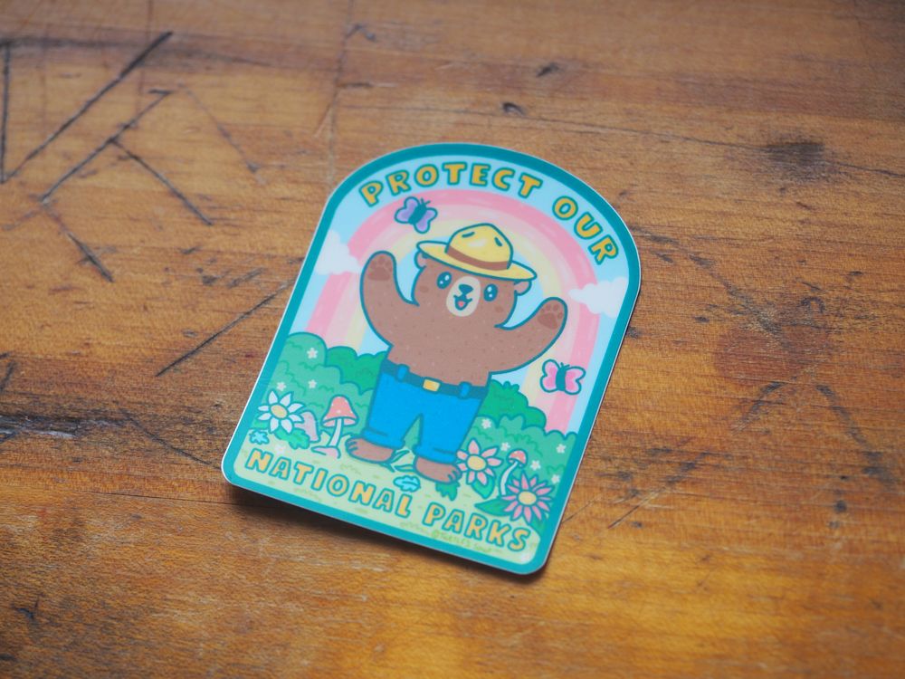 Turtle's Soup - Vinyl Sticker - Protect Our National Parks