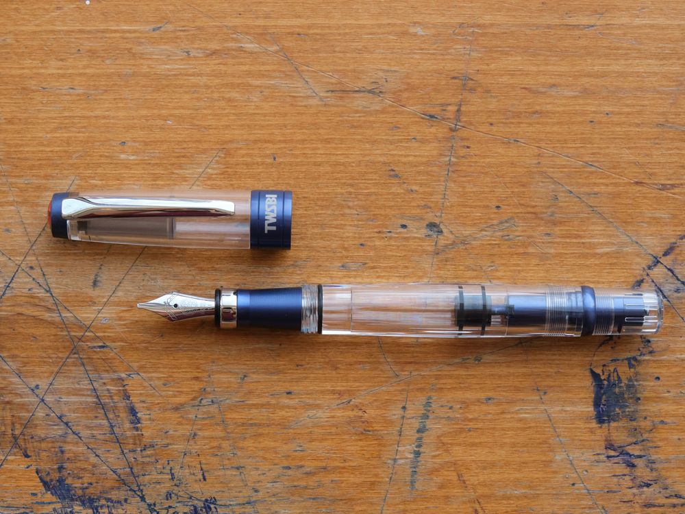 TWSBI Diamond 580 ALR Fountain Pen - Navy Blue - Image 2