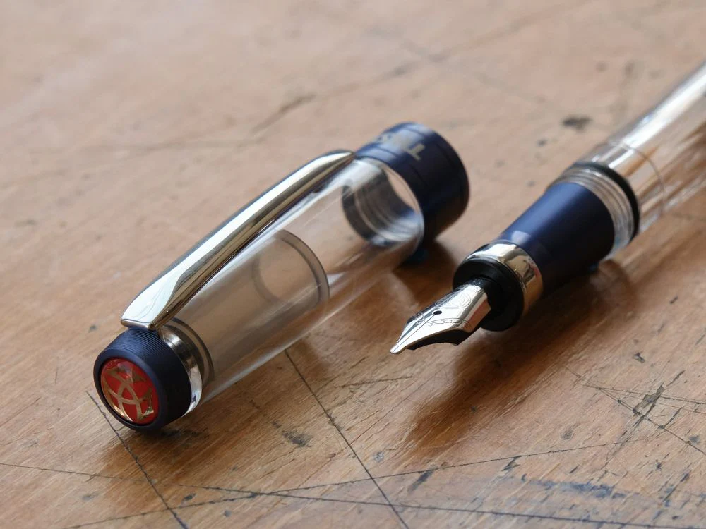 TWSBI Diamond 580 ALR Fountain Pen - Navy Blue - Image 3