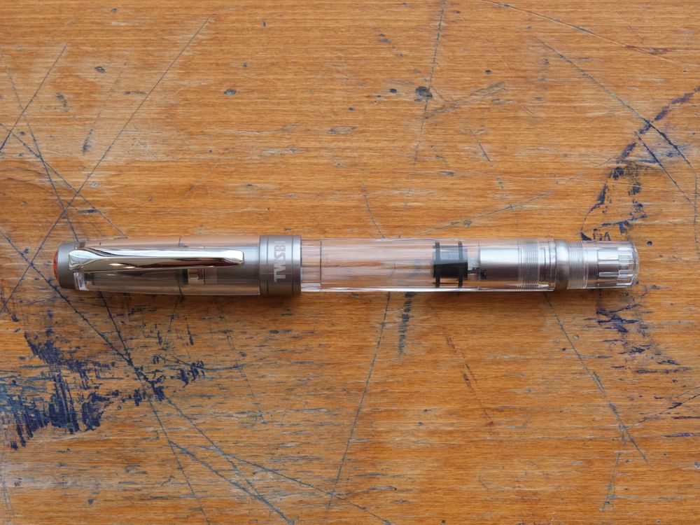 TWSBI Diamond 580 ALR Fountain Pen - Nickel Grey