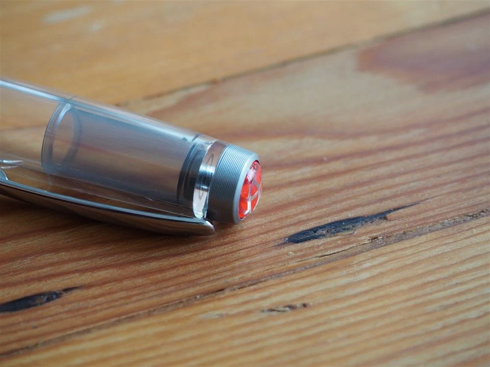 TWSBI Diamond 580 ALR Fountain Pen - Nickel Grey - Image 6