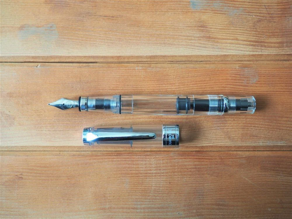 TWSBI Diamond 580 Fountain Pen - Demonstrator - Image 2