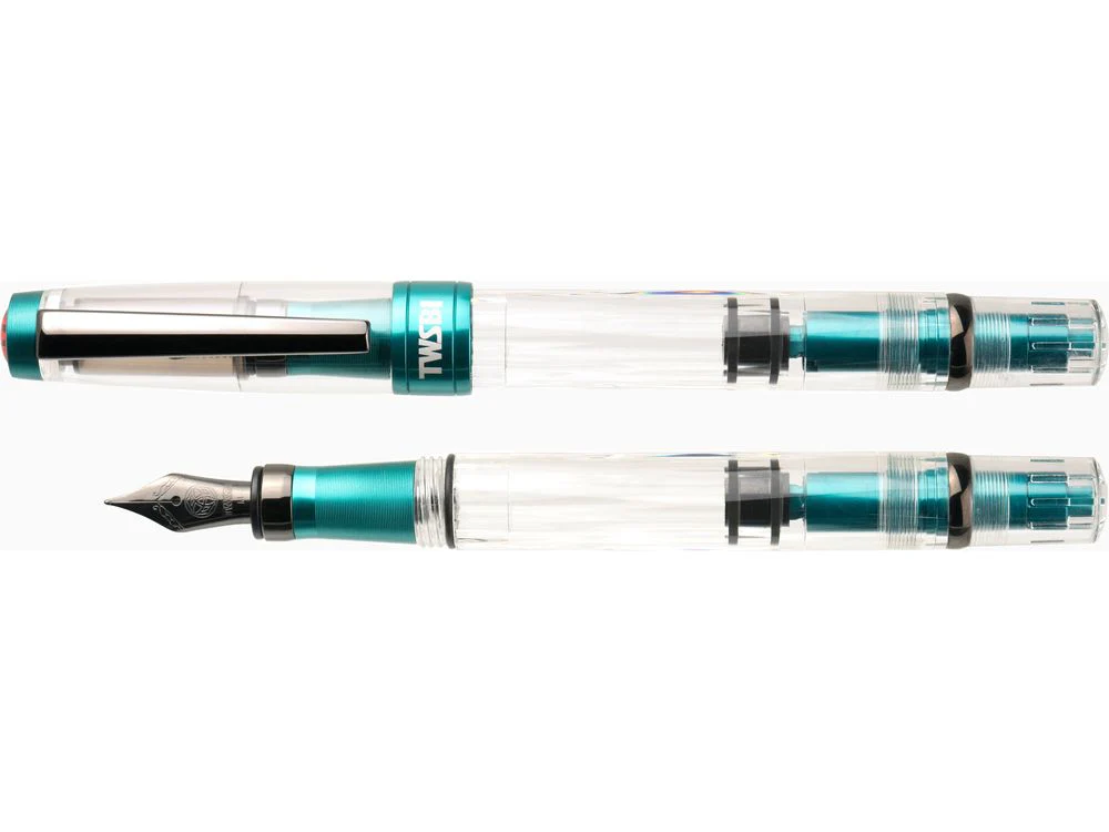 TWSBI Diamond 580ALR Fountain Pen - Caribbean with Onyx