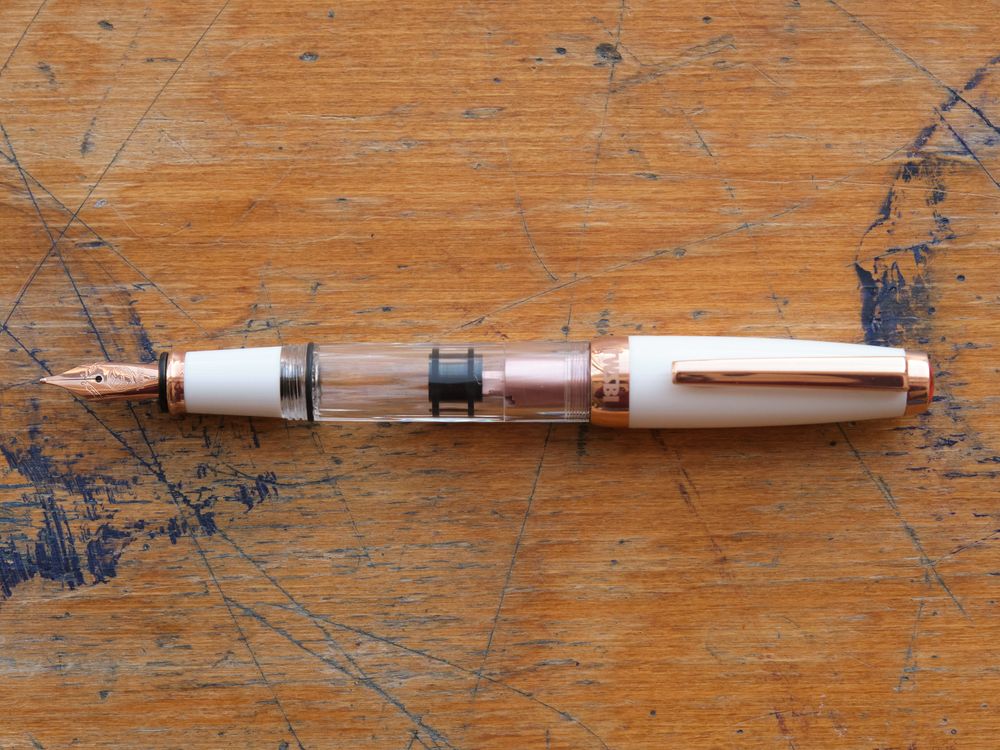 TWSBI Diamond Mini White RoseGold V2 Fountain Pen - Image 2
