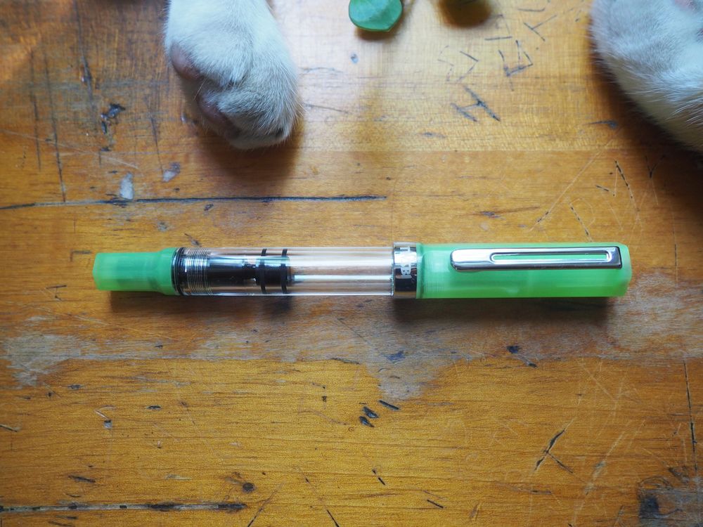 TWSBI ECO Fountain Pen - Glow Green