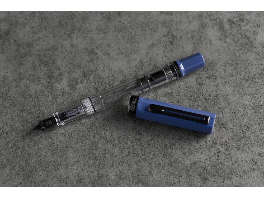 TWSBI ECO Fountain Pen - Slate Blue with Onyx