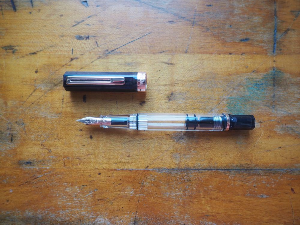 TWSBI ECO Fountain Pen - Smoke RoseGold - Image 2