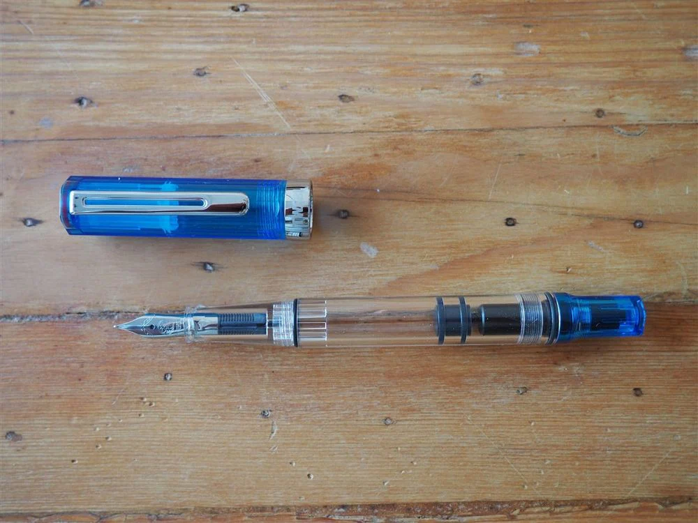 TWSBI ECO Fountain Pen - Transparent Blue - Image 2