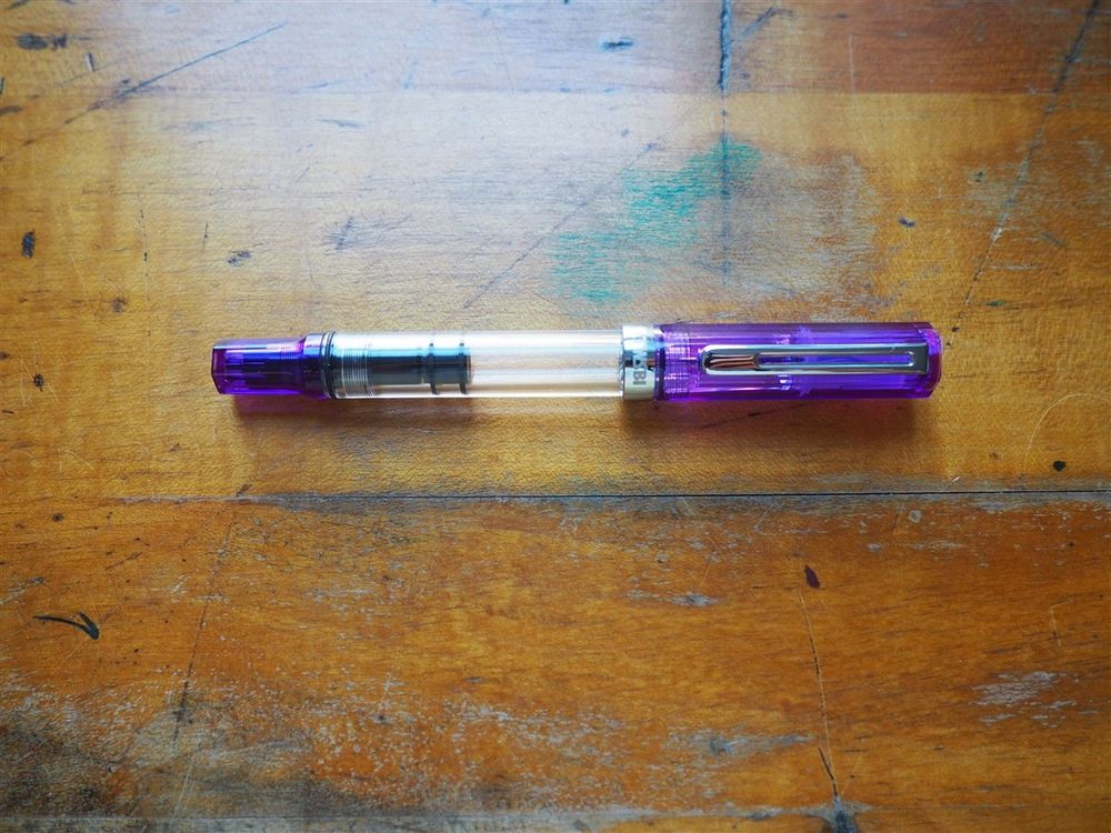 TWSBI ECO Fountain Pen - Transparent Purple