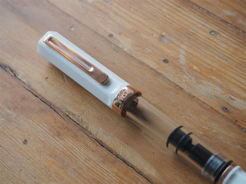 TWSBI ECO Fountain Pen - White RoseGold - Image 5