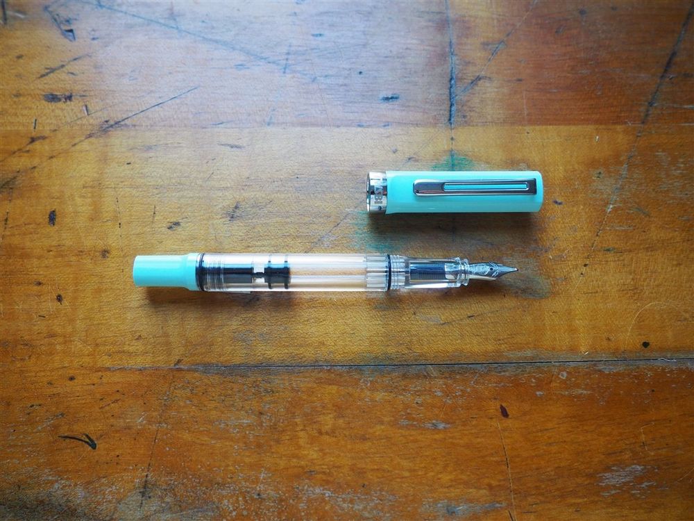 TWSBI ECO-T Fountain Pen - Mint Blue - Image 2