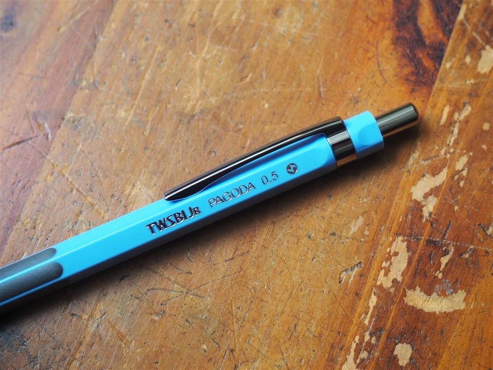 TWSBI Jr. Pagoda Mechanical Pencil - 0.5mm - Blue - Image 3