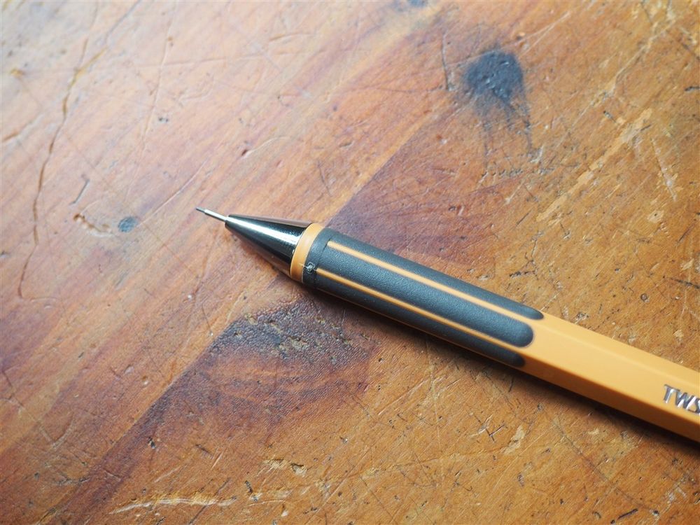 TWSBI Jr. Pagoda Mechanical Pencil - 0.5mm - Marmalade - Image 2