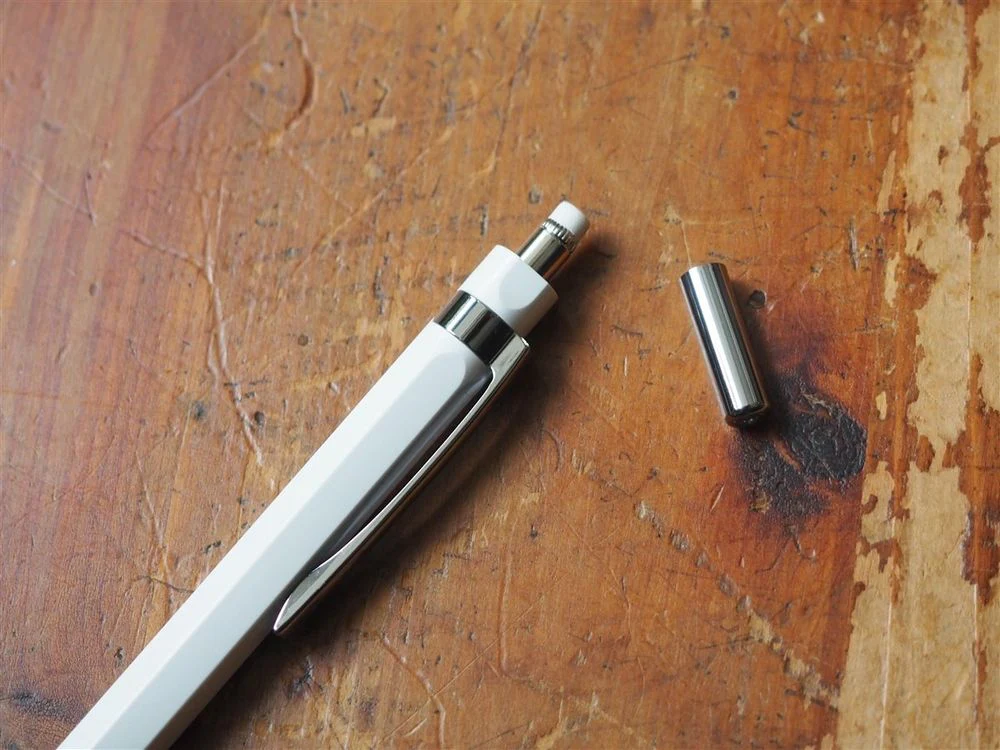 TWSBI Jr. Pagoda Mechanical Pencil - 0.5mm - White - Image 4