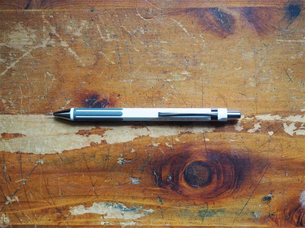 TWSBI Jr. Pagoda Mechanical Pencil - 0.7mm - White