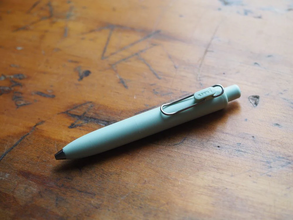 Uni-ball One P Gel Pen - 0.38mm - Fresh Mint