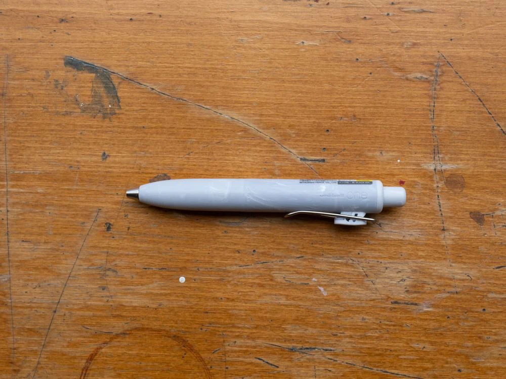 Uni-ball One P Gel Pen - 0.38mm - Savon
