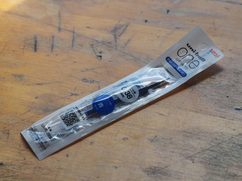 Uni-ball One Refill - 0.38mm - Blue