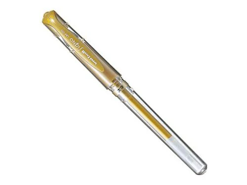 Uni-ball Signo Bold Gel Pen - 1.0mm - Gold