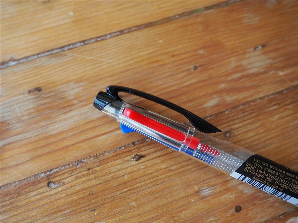 Uni Jetstream 3-Colour Ballpoint Pen - 1.0mm - Image 2