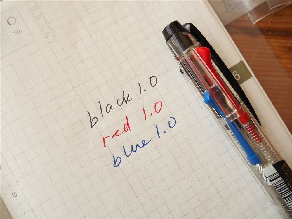 Uni Jetstream 3-Colour Ballpoint Pen - 1.0mm - Image 3