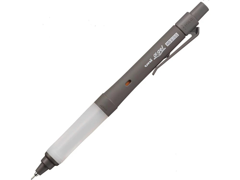 Uni Kuru Toga Alpha Gel Mechanical Pencil - 0.5mm - Line Grey