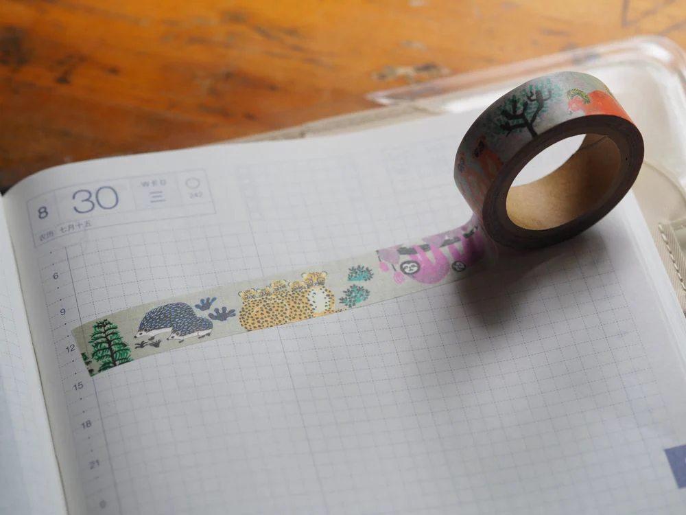 Washi Tape - Miroko Machiko Animal Family