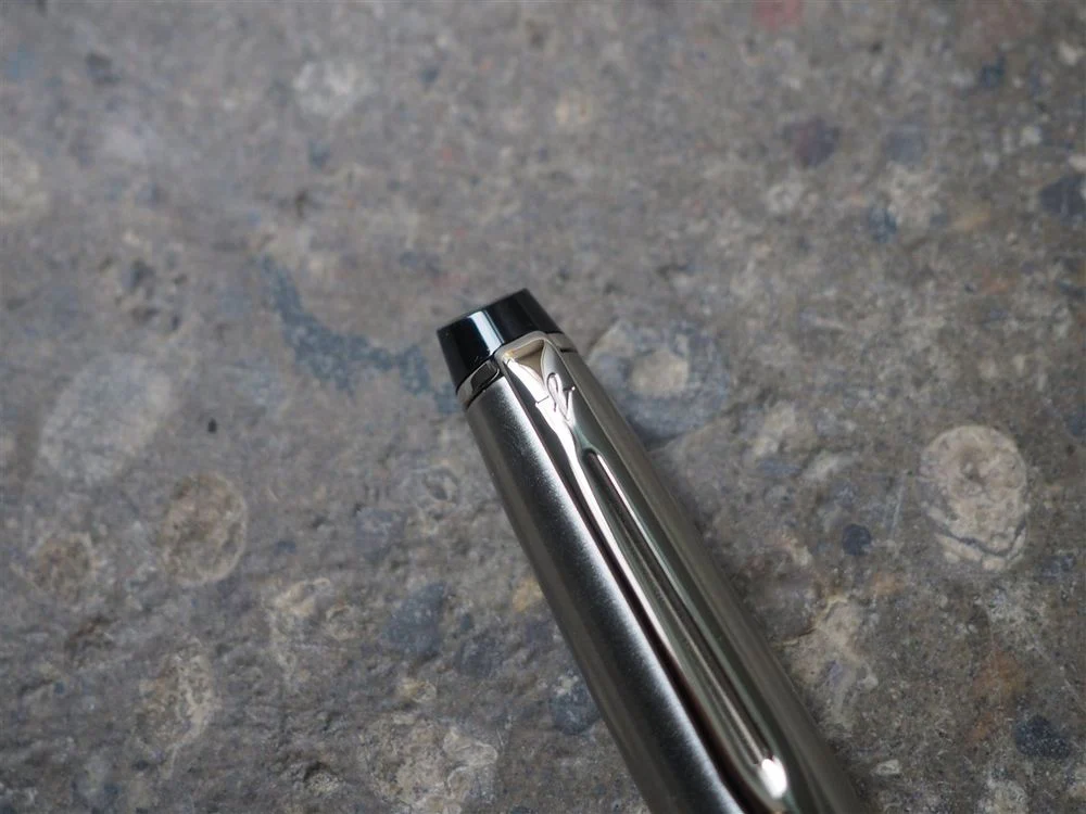 Waterman Expert3 Fountain Pen - Stainless Steel with Silver Trim - Image 3