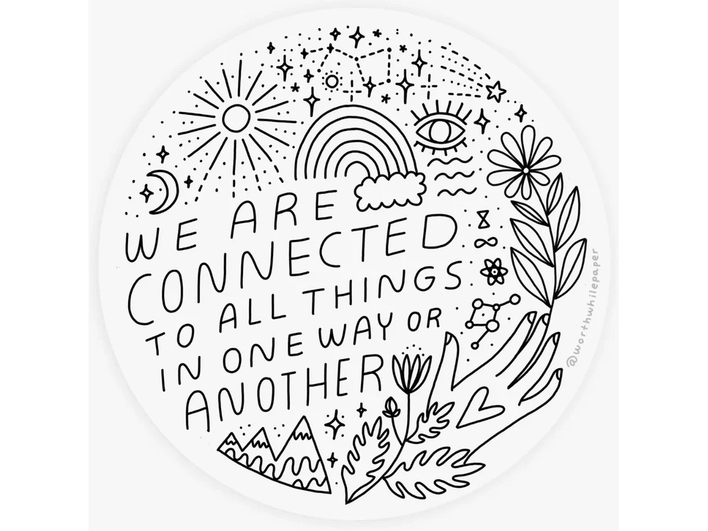 Worthwhile Paper - Sticker - Connected