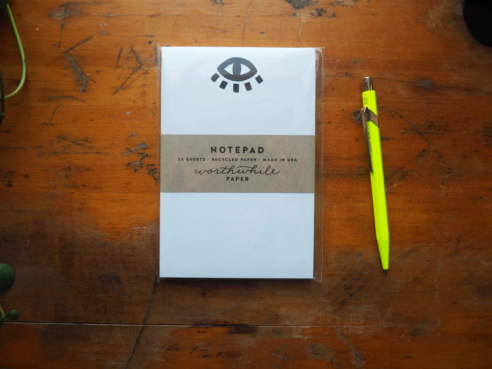 Worthwhile Paper - Notepad - Eye