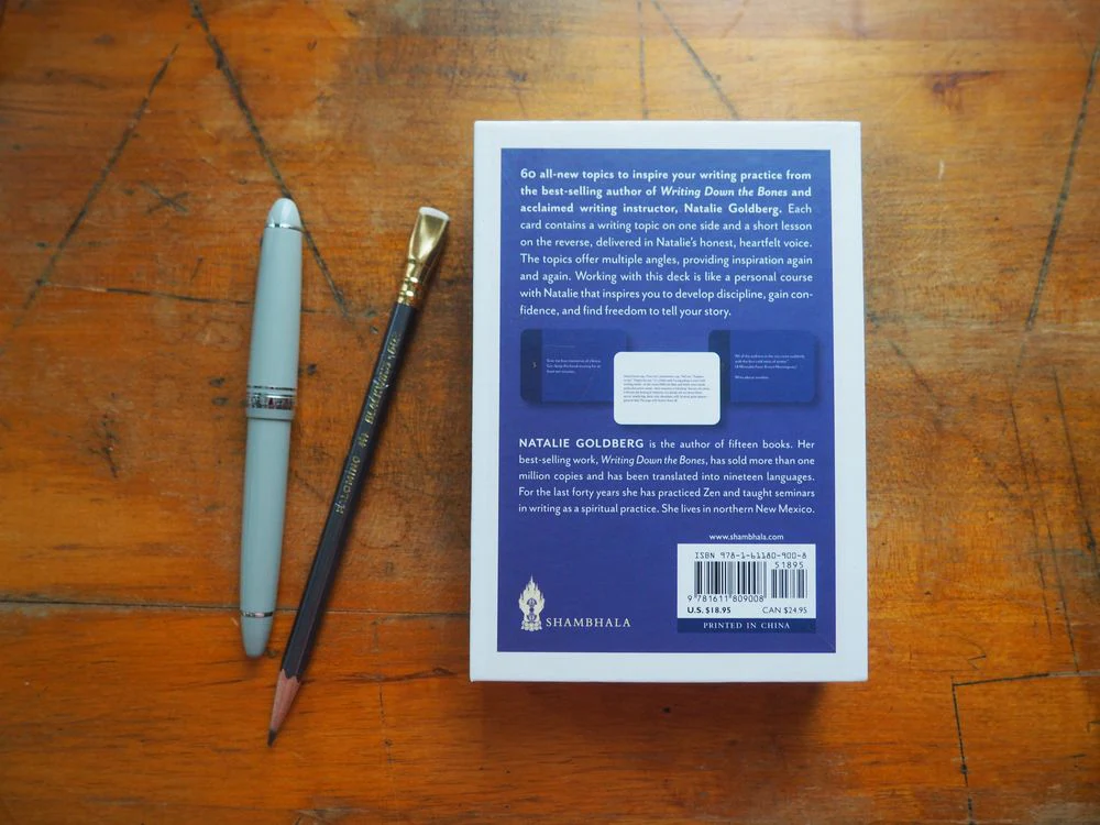 Writing Down the Bones Deck: 60 Cards to Free the Writer Within - Image 2