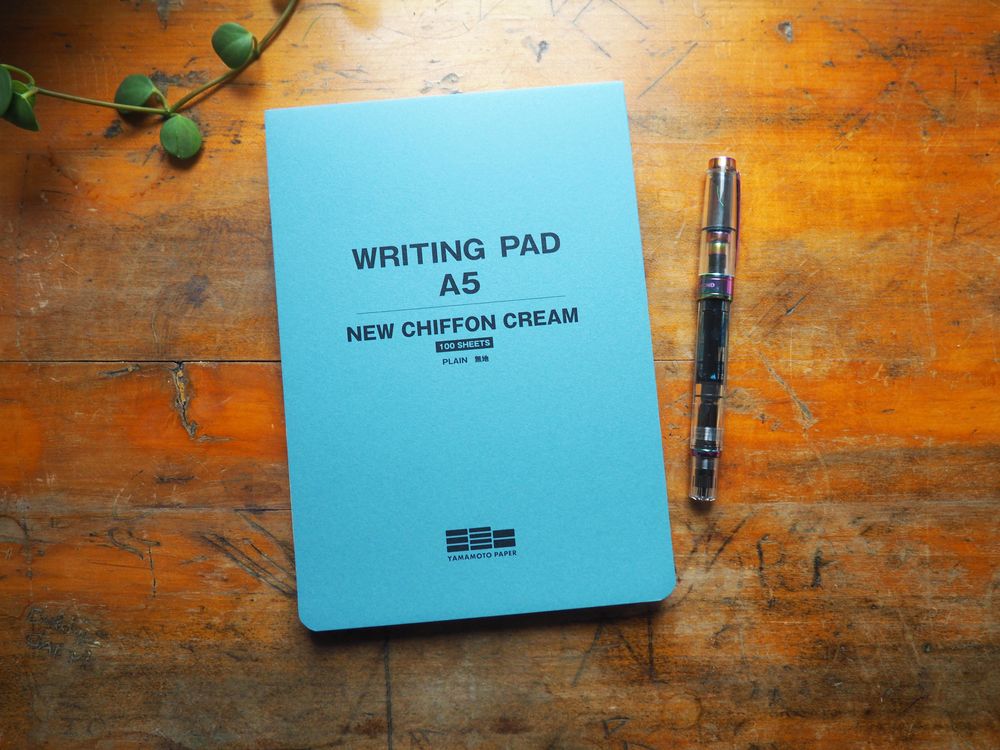 Yamamoto Writing Pad A5 - New Chiffon Cream