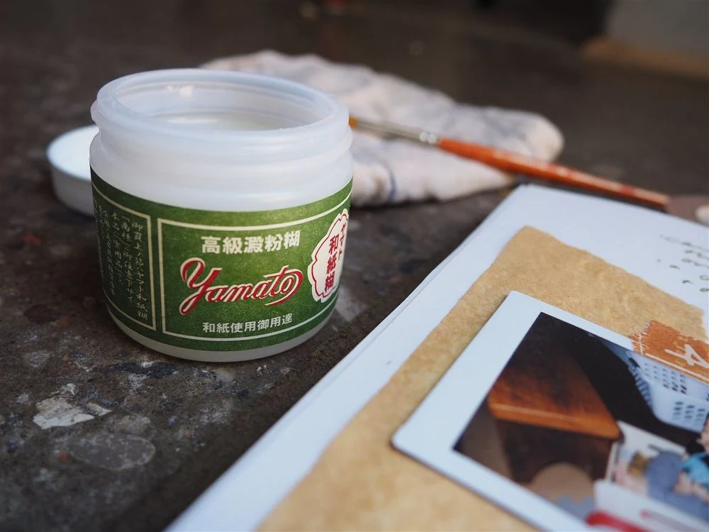 Yamato Washi Nori (Starch Paste) - Jar - Image 3