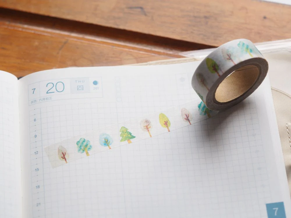 Yohaku Washi Tape - Morino Okude (Y-082)