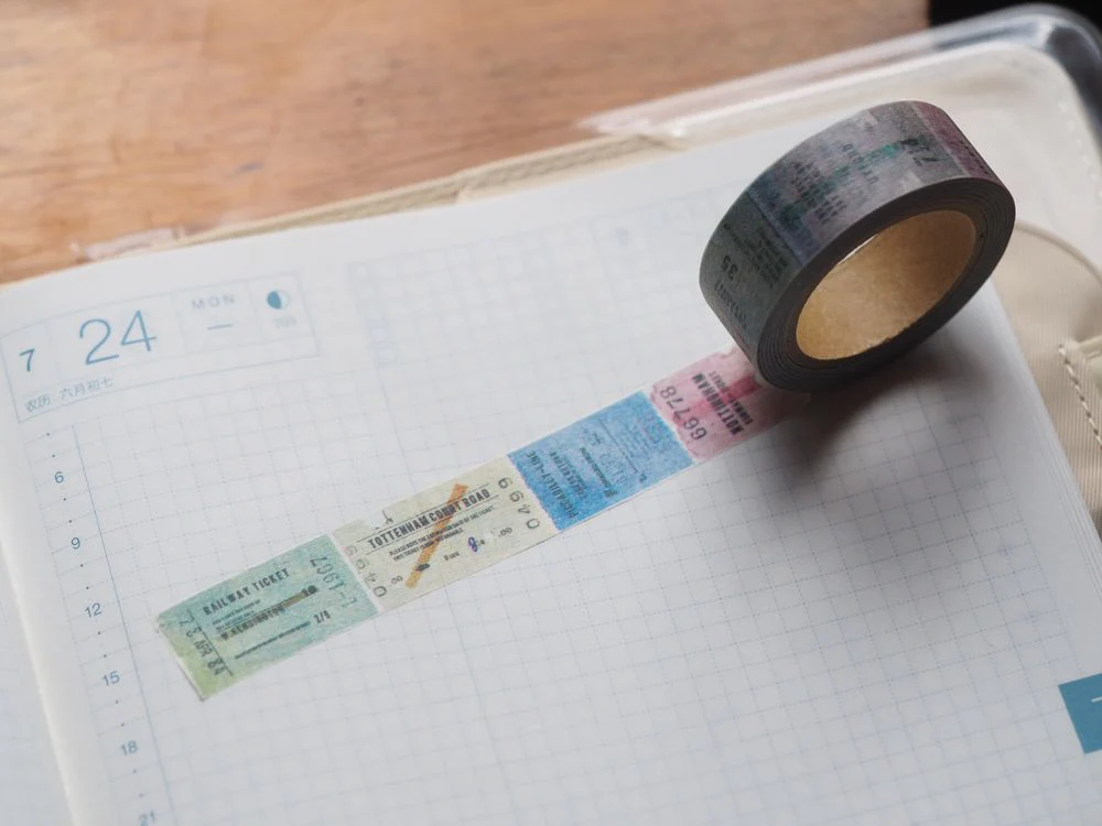 Yohaku Washi Tape - Tickets (Y-077)