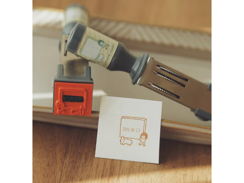 Yohand Studio - Adjustable Date Stamp - Small - Brick Moving Block