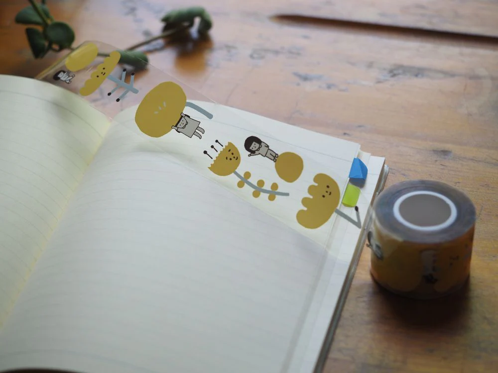 Yohand Studio - Clear PET Tape - Lemon Circle
