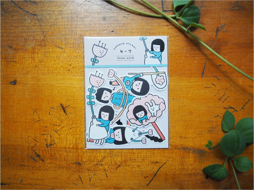 Yohand Studio - Medium Sticker Set - 4-7 - Flower