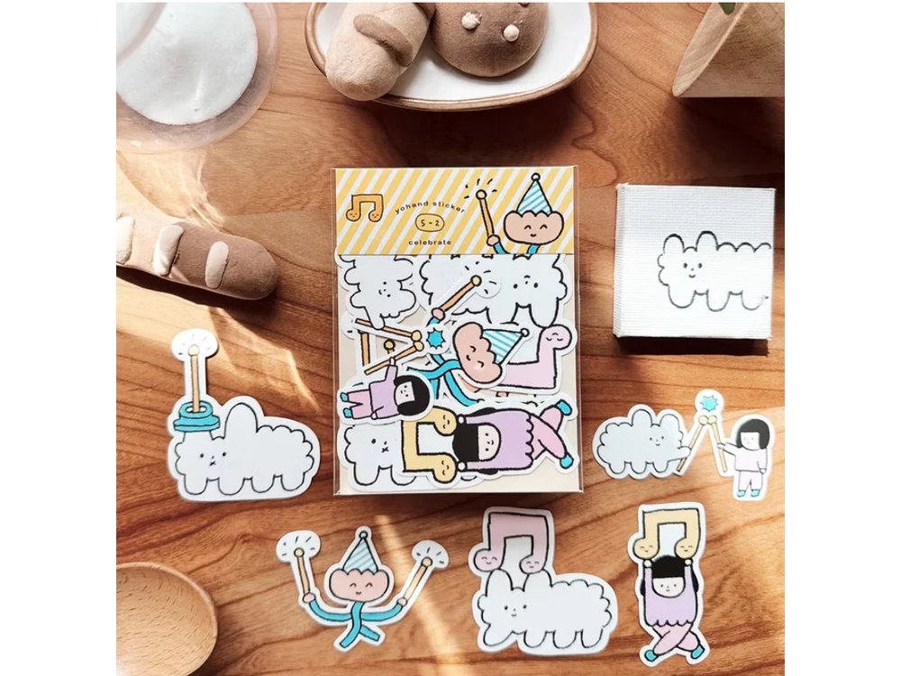 Yohand Studio - Medium Sticker Set - 5-2 - Celebrate