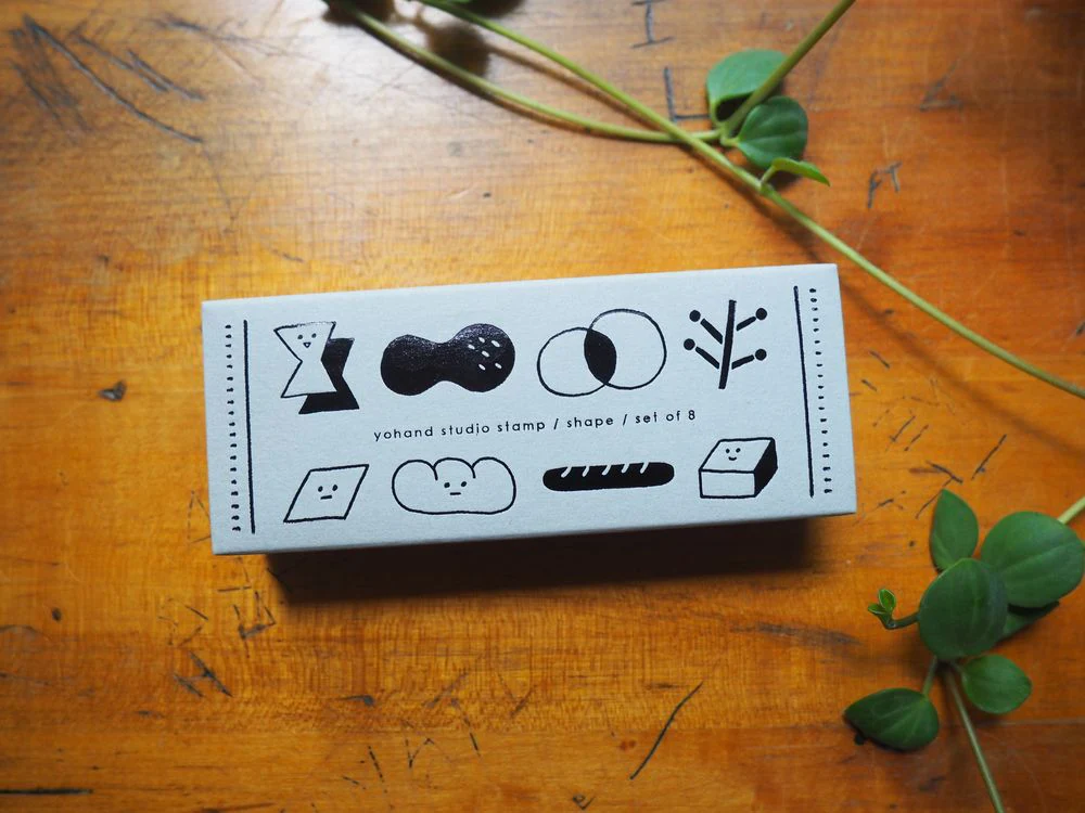Yohand Studio - Stamp Set - A Box of Shapes (8 stamps) - Image 2