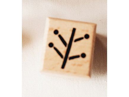 Yohand Studio - Wooden Stamp - A Box of Shapes Series - Stamp 7