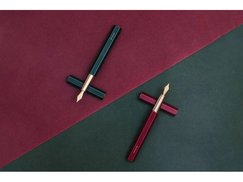 YSTUDIO Classic Revolve Fountain Pen - Red - Image 6