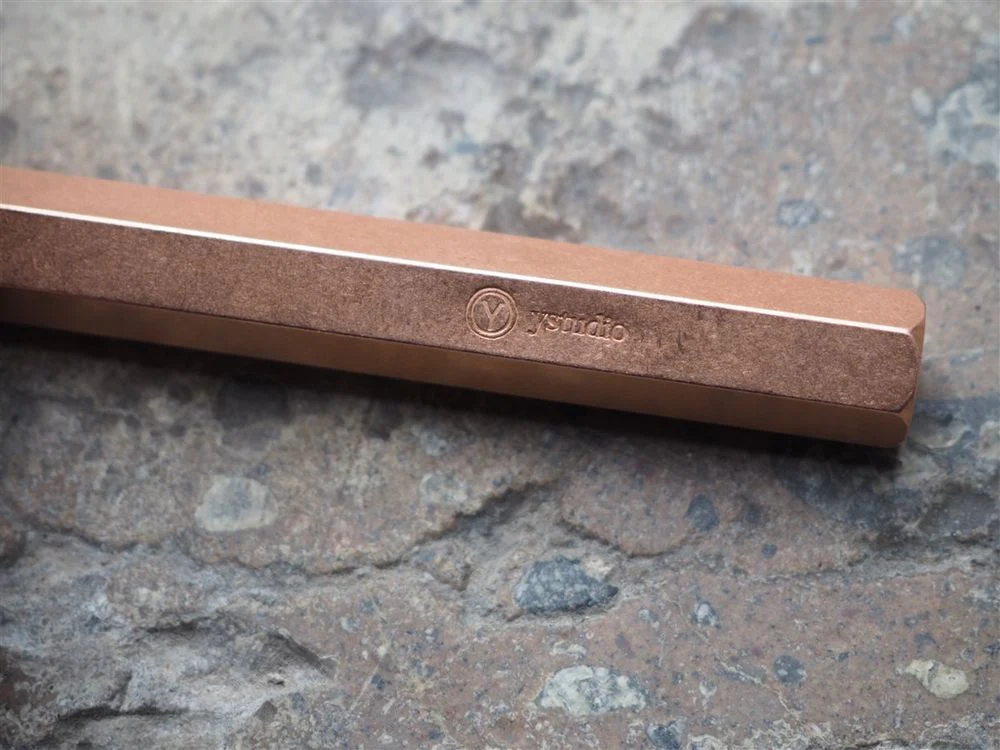 YSTUDIO Classic Revolve Portable Fountain Pen - Copper - Image 4