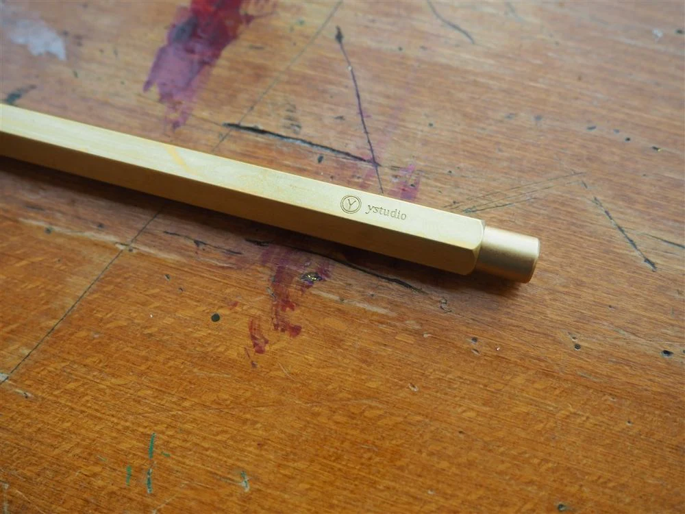 YSTUDIO Classic Revolve Sketching Pencil - Brass - Image 3
