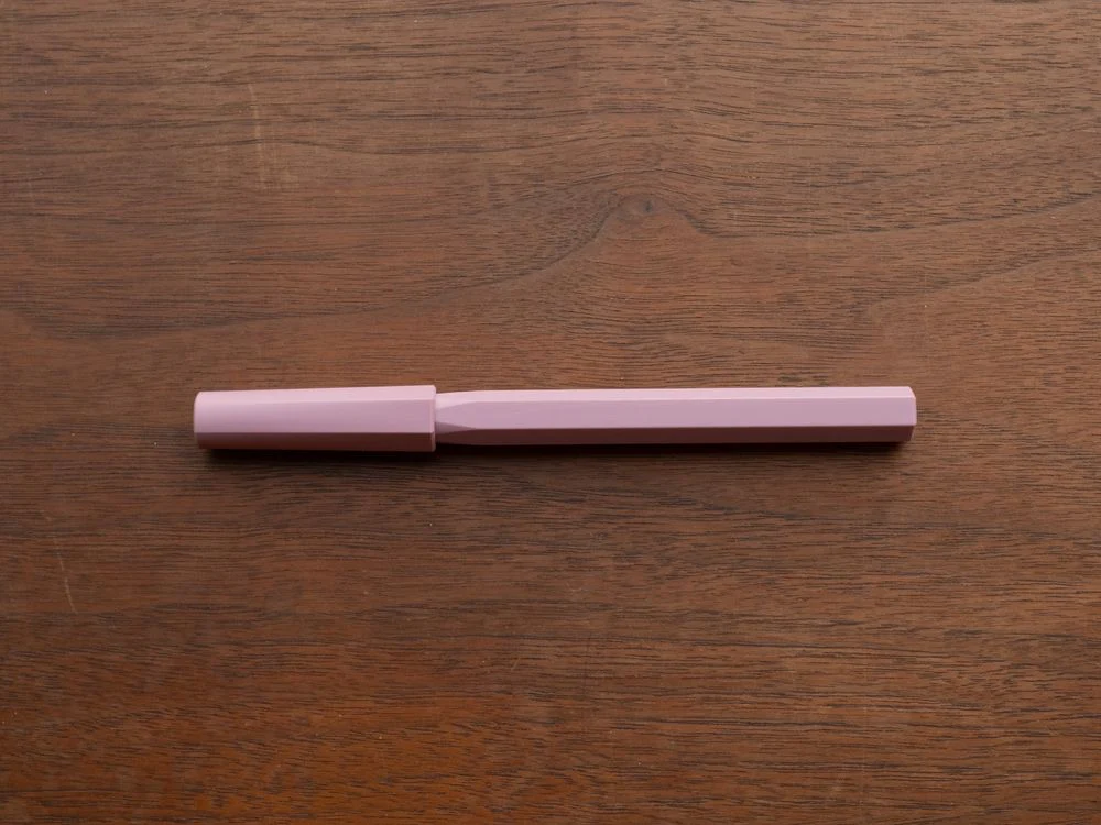 YSTUDIO Glamour Evolve - Ocean Sustainable Rollerball Pen - Evening Purple