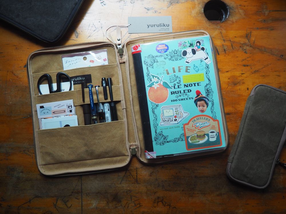 Yuruliku - FLAT tool case A5 - Limited Color - Iron Black - Image 4