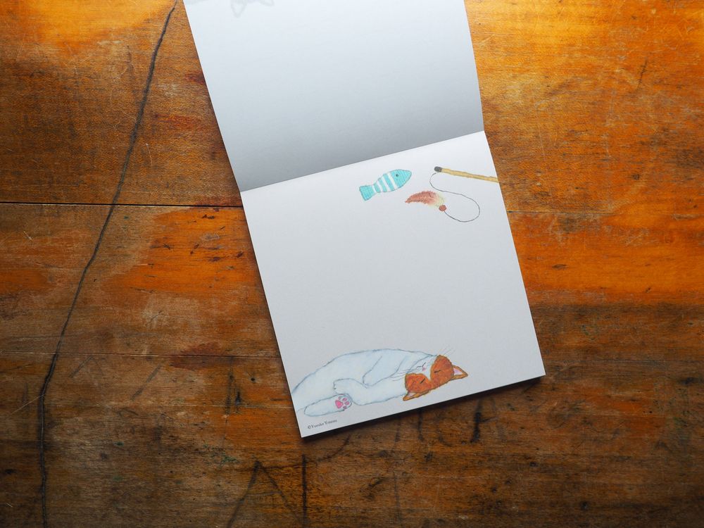 Yusuke Yonezu Memo Pad - Cat - Image 3